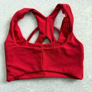 FIVE THE LABEL | Double Down Sports Bra | Red Youth XL